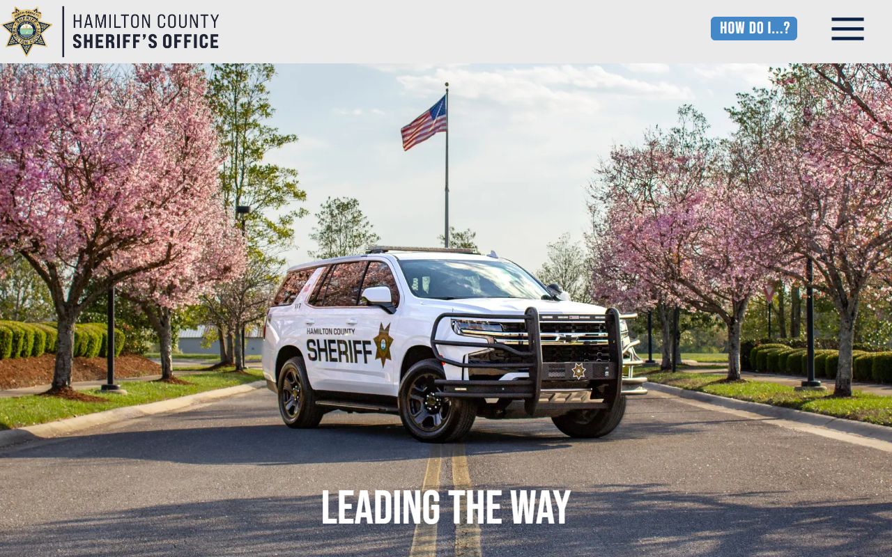 Hamilton County public records Sheriff's Office open records request process